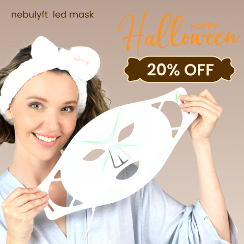 nebulyft LED Face Mask Light Therapy Device + Nebulyft Facial Mask