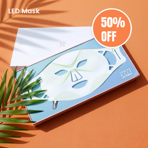 nebulyft LED Face Mask Light Therapy Device + Nebulyft Facial Mask