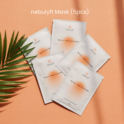 nebulyft Botanical + Hyaluronic Acid Mask (5pcs)