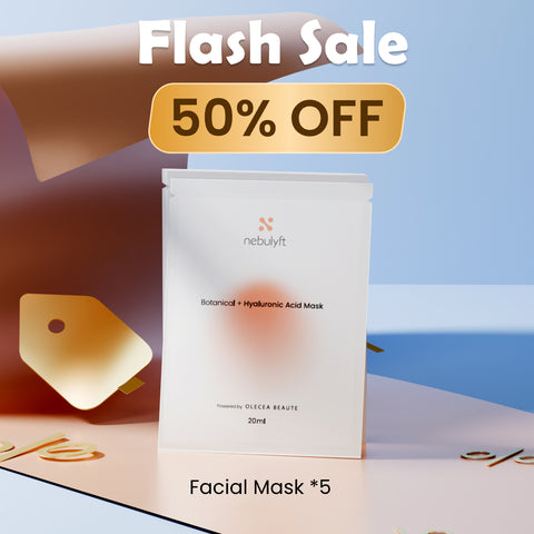 Nebulyft Botanical + Hyaluronic Acid Mask (5pcs)