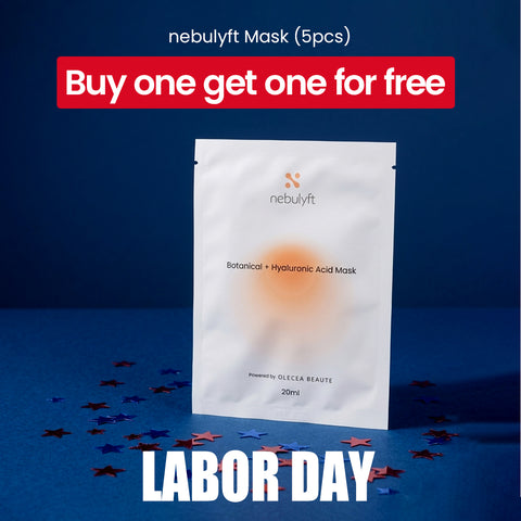 Nebulyft Facial Mask (+ LED Face Mask Light Therapy Device)